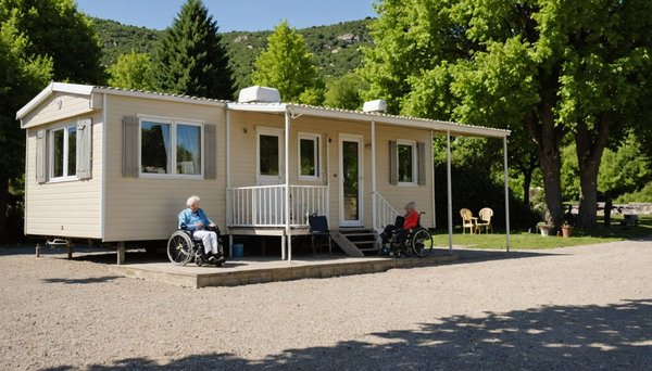 Découvrez un mobil-home adapté aux pmr en ardèche